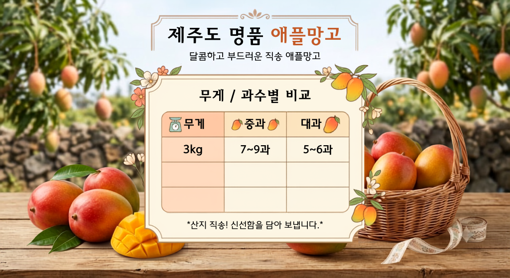 제주도 명품 애플망고 (1)